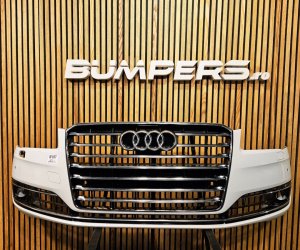 Audi A8, S8 D4 4H 2015 4H0807437F Бампер BF4197