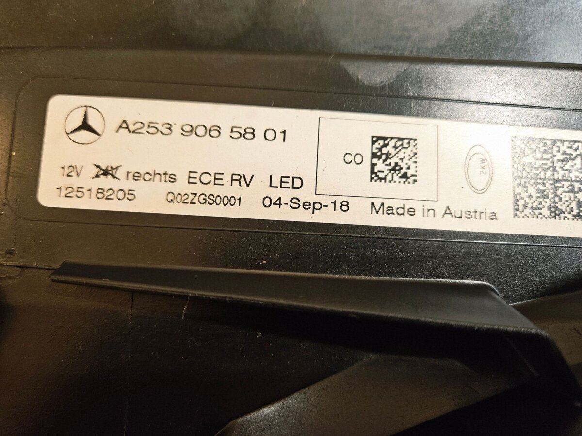 Фара Mercedes-Benz GLC-class GLC X253 C253 2016 A2539065801 F3139 — изображение 5