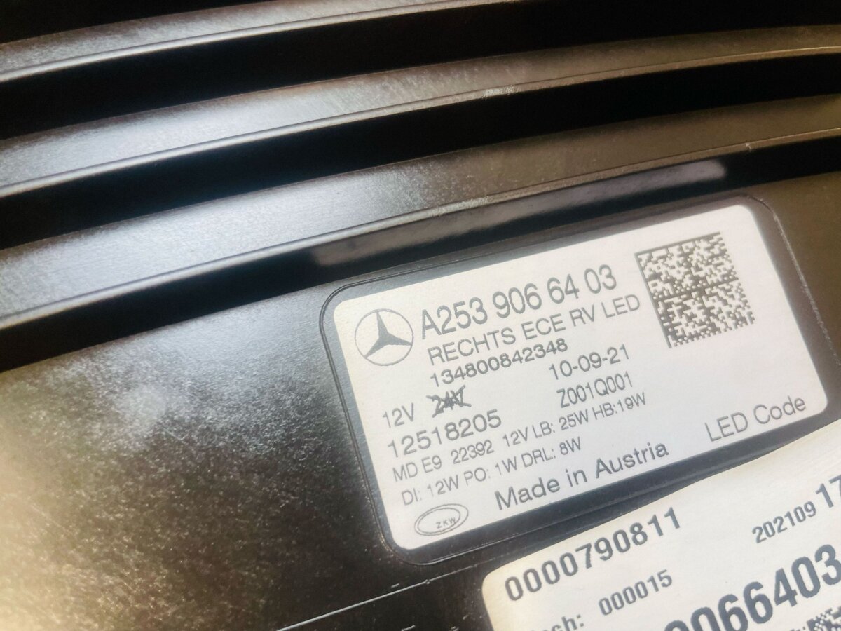 Mercedes GLC-class X253 C253 2020 A2539066403 Фара F3388 — изображение 5