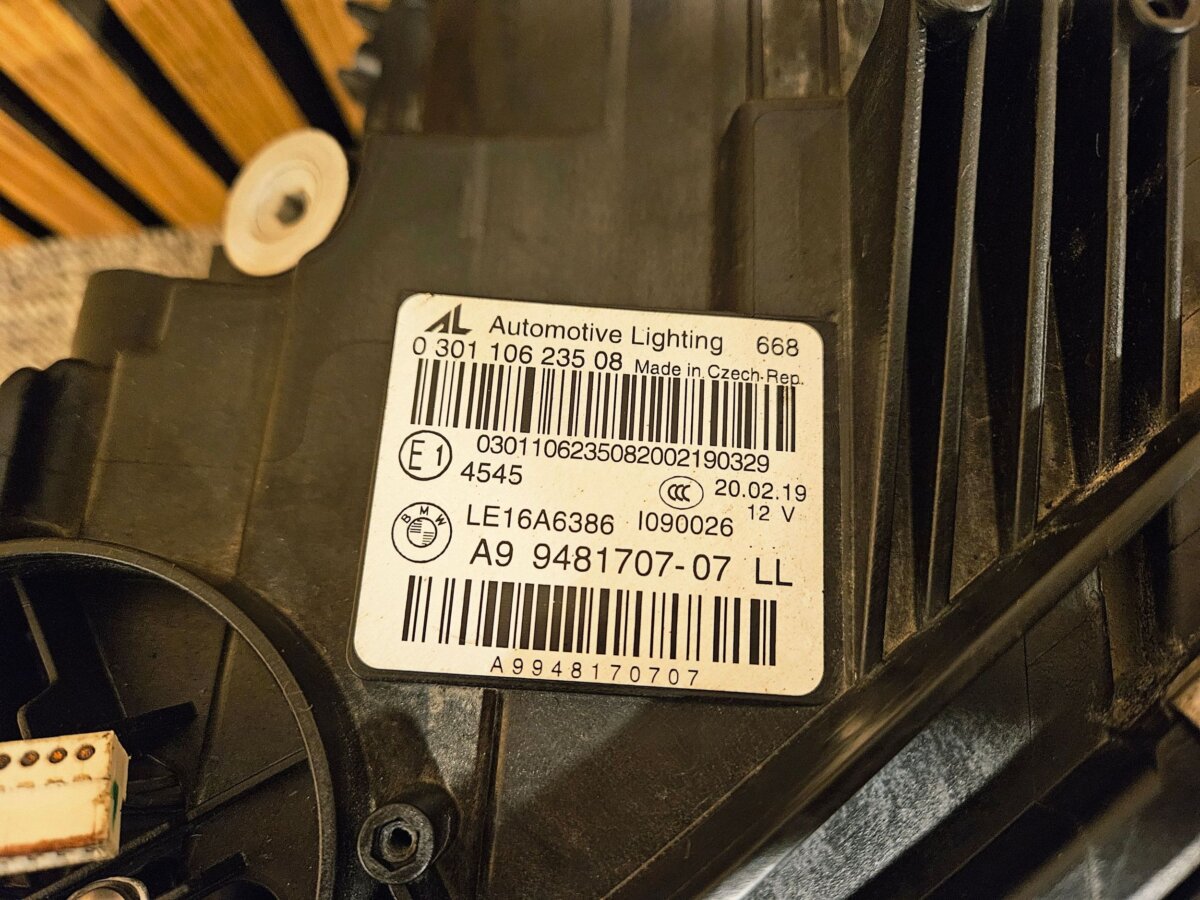 Фара BMW Series 3 M3 G80 2020 9481707 F2903 — изображение 4