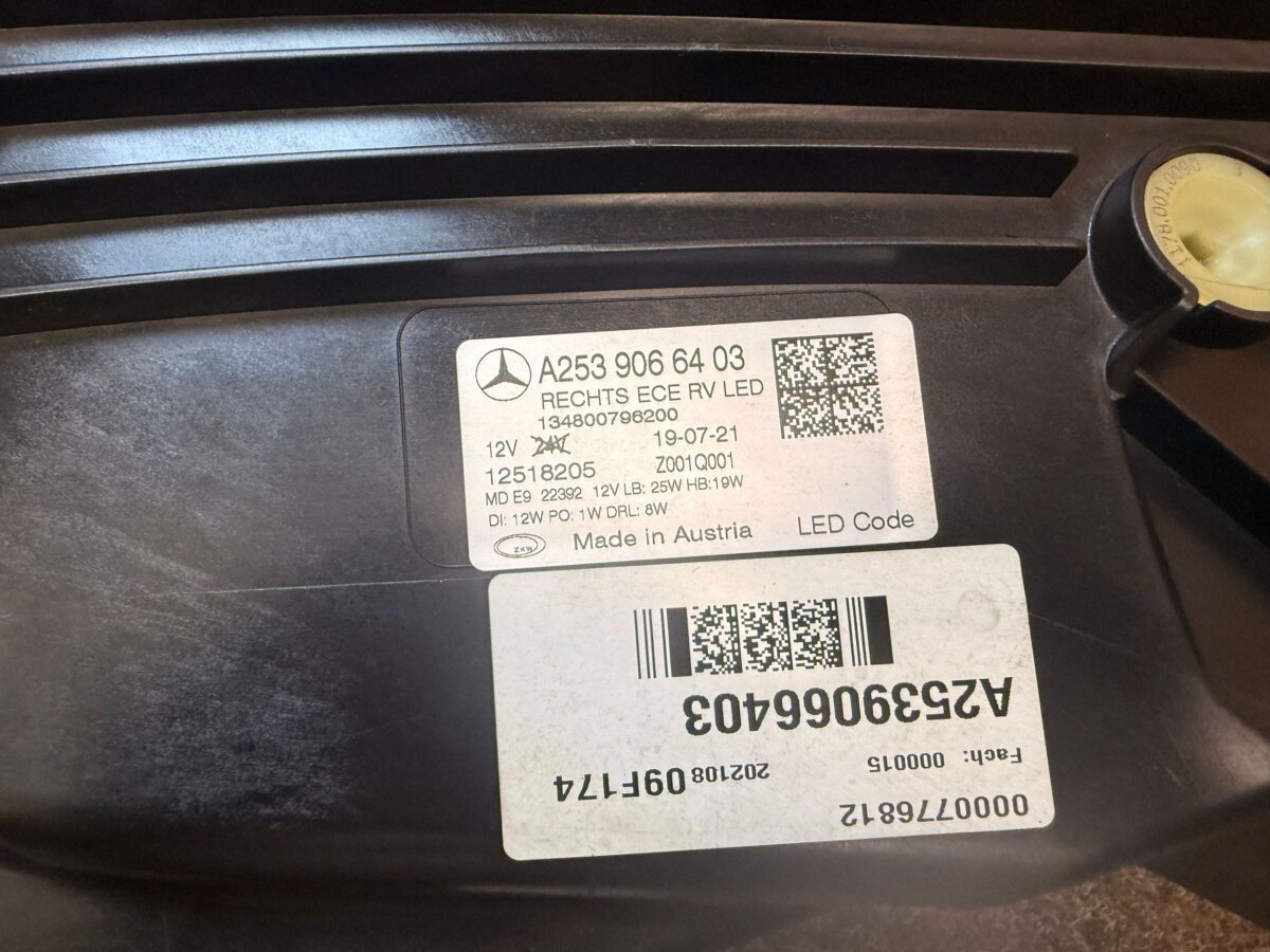 Mercedes GLC-class X253 C253 2020 Фара A2539066403 — изображение 5