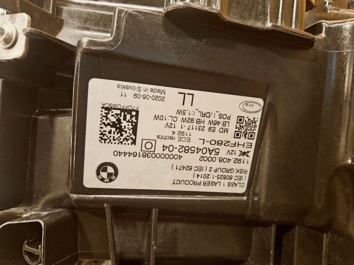 Фара BMW Series 4 M4 G82 G83 2020 5A04582 F3244 — изображение 8