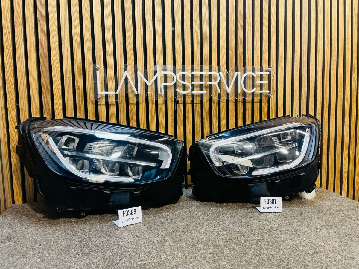 Mercedes GLC-class X253 C253 2020 A2539066901 A2539067001 F3389 Фара F3381