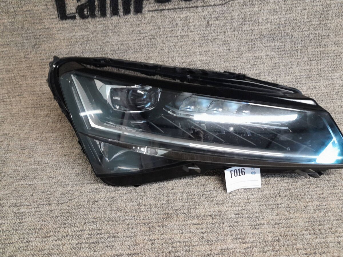 Фара Skoda Superb B8 2020 3V1941016D F016 — изображение 2