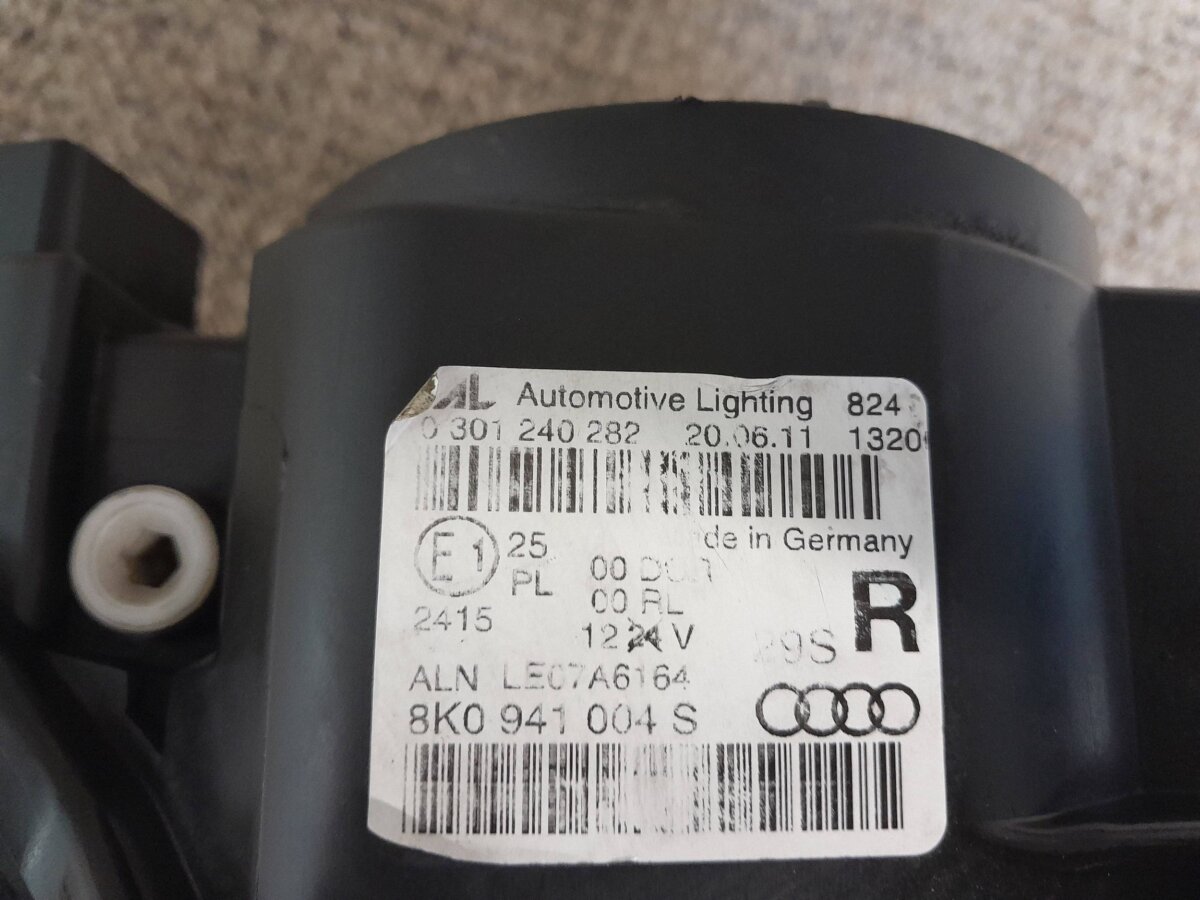Фара Audi A4, S4 A4 S4 B8 8K 2012 8K0941004S F109 — изображение 6