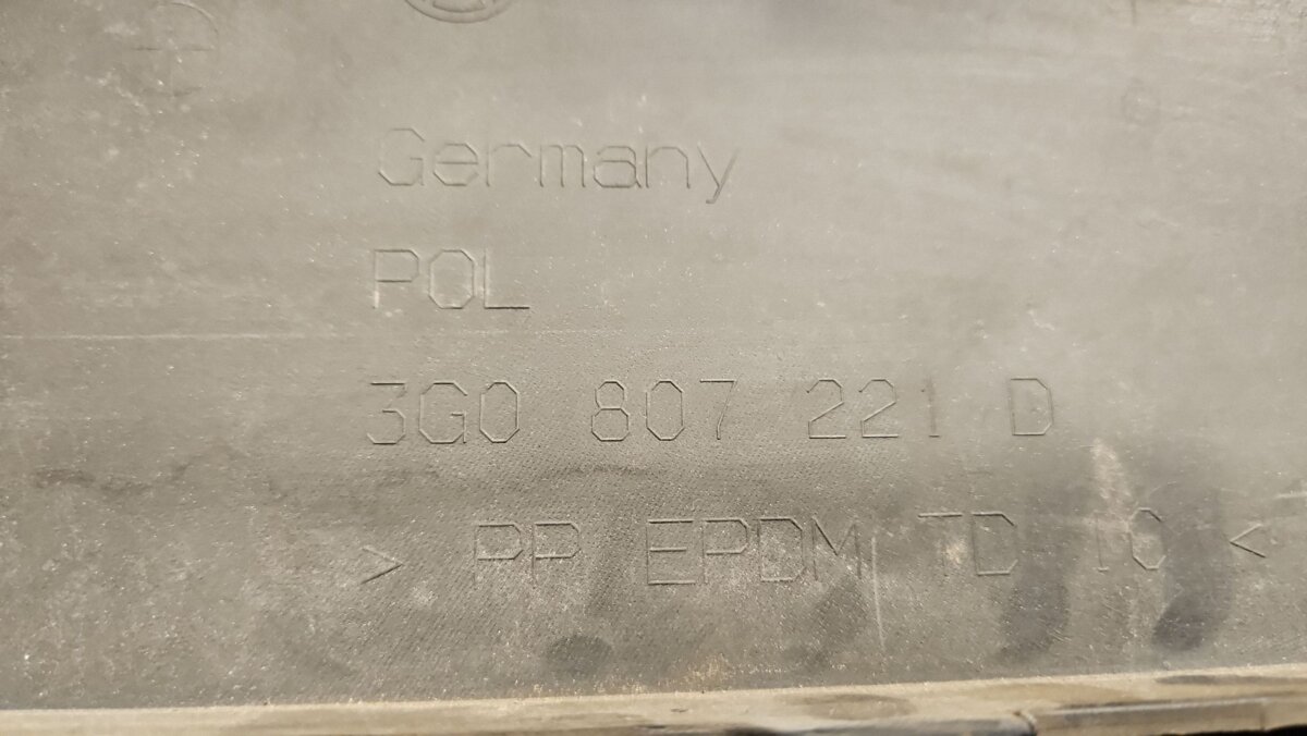 Volkswagen Passat B8 2016 3G0807221D Бампер BF2734 — изображение 7