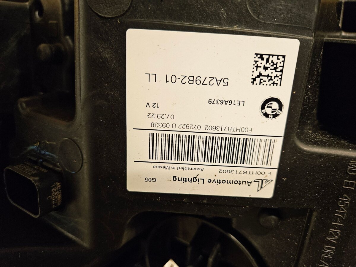 Фара BMW X6 G06 2019 5A279B2 F2923 — изображение 6