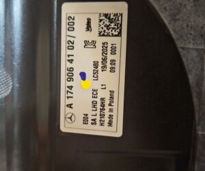 Фара Mercedes-Benz CLA-class CLA C174 C178 2025 A1749064102 H210764HR 19062025 F3130