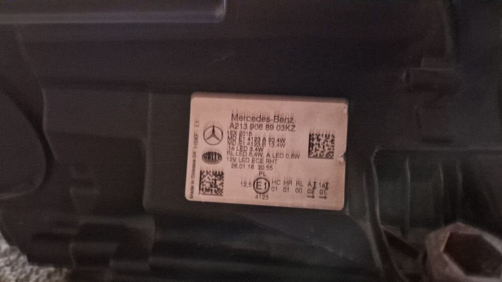 Фара Mercedes-Benz E-class, AMG E W213 2016 A2139068903