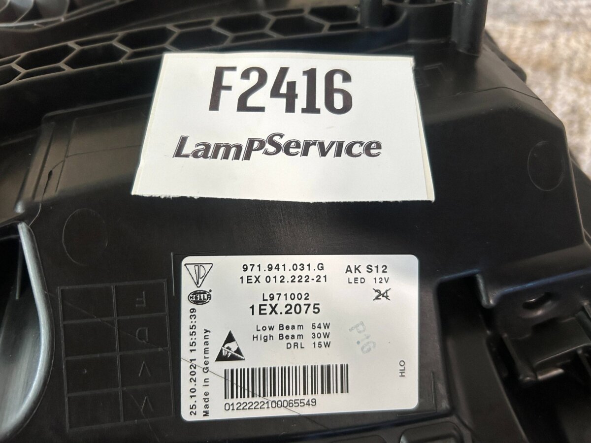 Фара Porsche Cayenne 2016 971941031G F2416 1EX01222221 1EX2075 — изображение 5