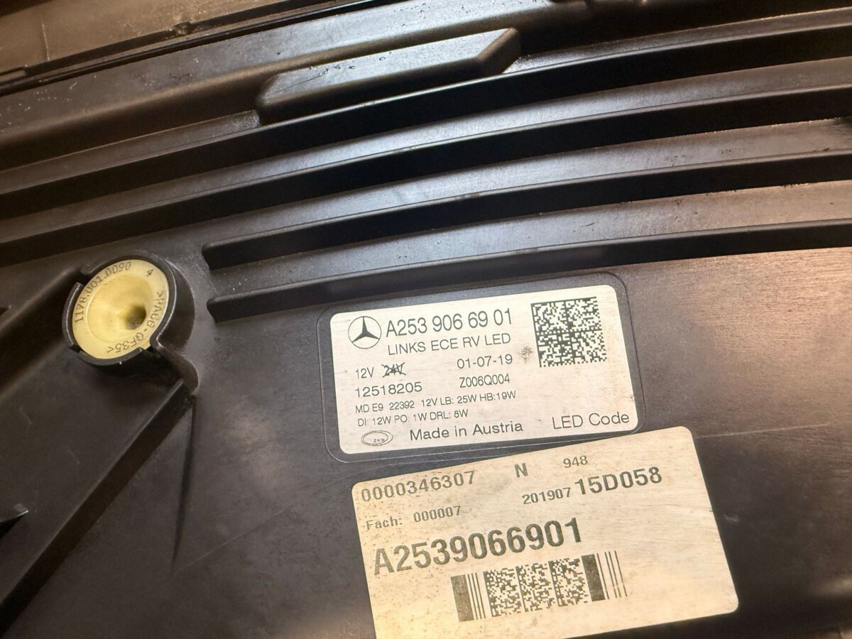 Mercedes GLC-class X253 C253 2020 A2539066901 Фара F3387 — изображение 5