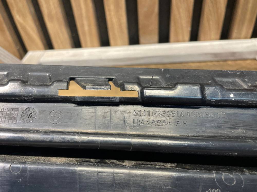 Решетка бампера BMW X3 F25 2012 7338514 — изображение 5