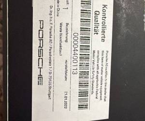 Деталь все Porsche Panamera 2024 00004400113
