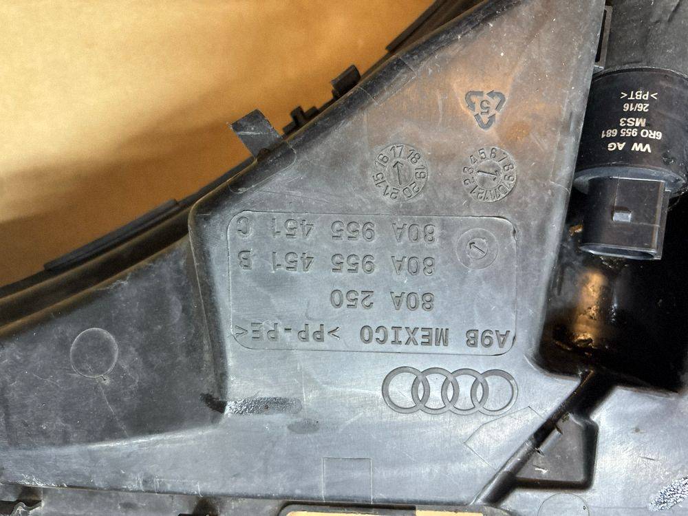 Бачок омывателя Audi Q5, SQ5 FY 2022 80A955451B 80A955451C 80A250