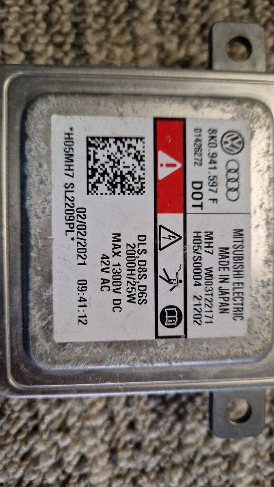 Баласт Xenon Audi A4, S4 B8 8K 2012 8K0941597F