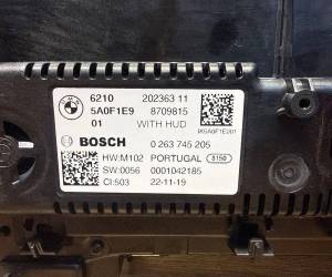 Приборная панель BMW Series 3 G20 G21 2019 5A0F1E9 20236311