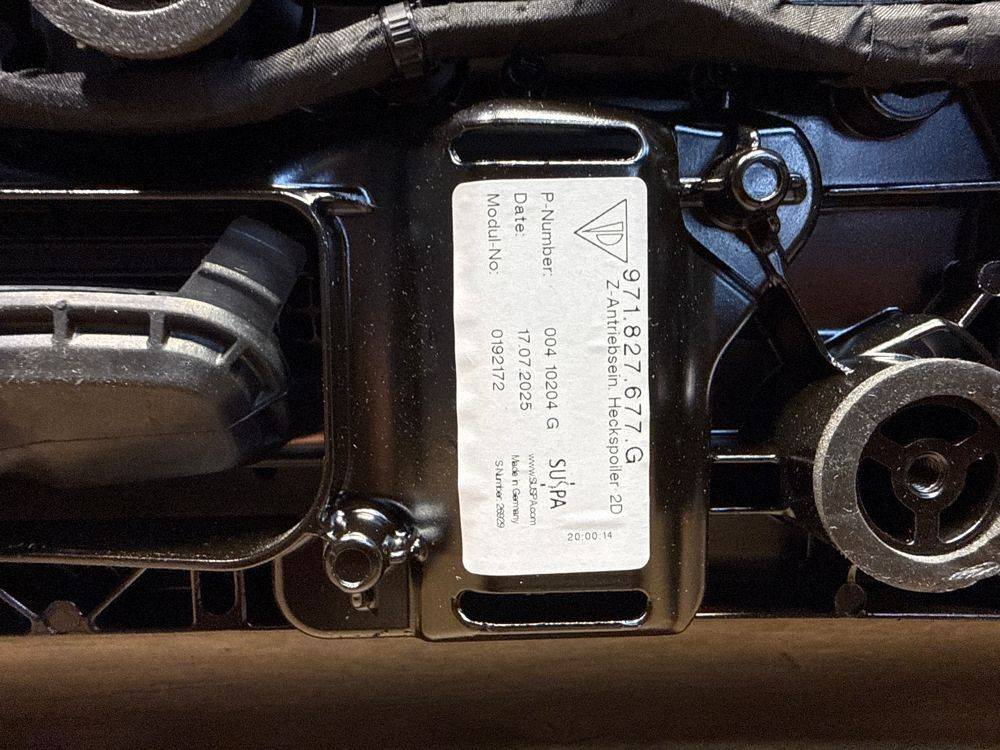 Спойлер Porsche Panamera 2020 971827934 971827677G 90410204G 971974224E