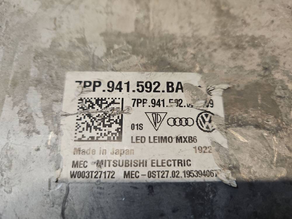 Баласт Xenon Audi A8, S8 D5 2024 7PP941592BA — изображение 2