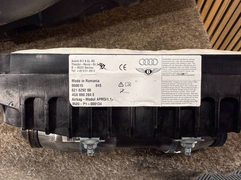 Компьютер подушки Audi A6, S6 C7 2016 4G8880204E 4G0880201AG — изображение 10