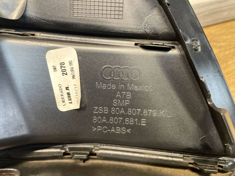 Решетка бампера Audi Q5, SQ5 FY 2018 80A807679K — изображение 3