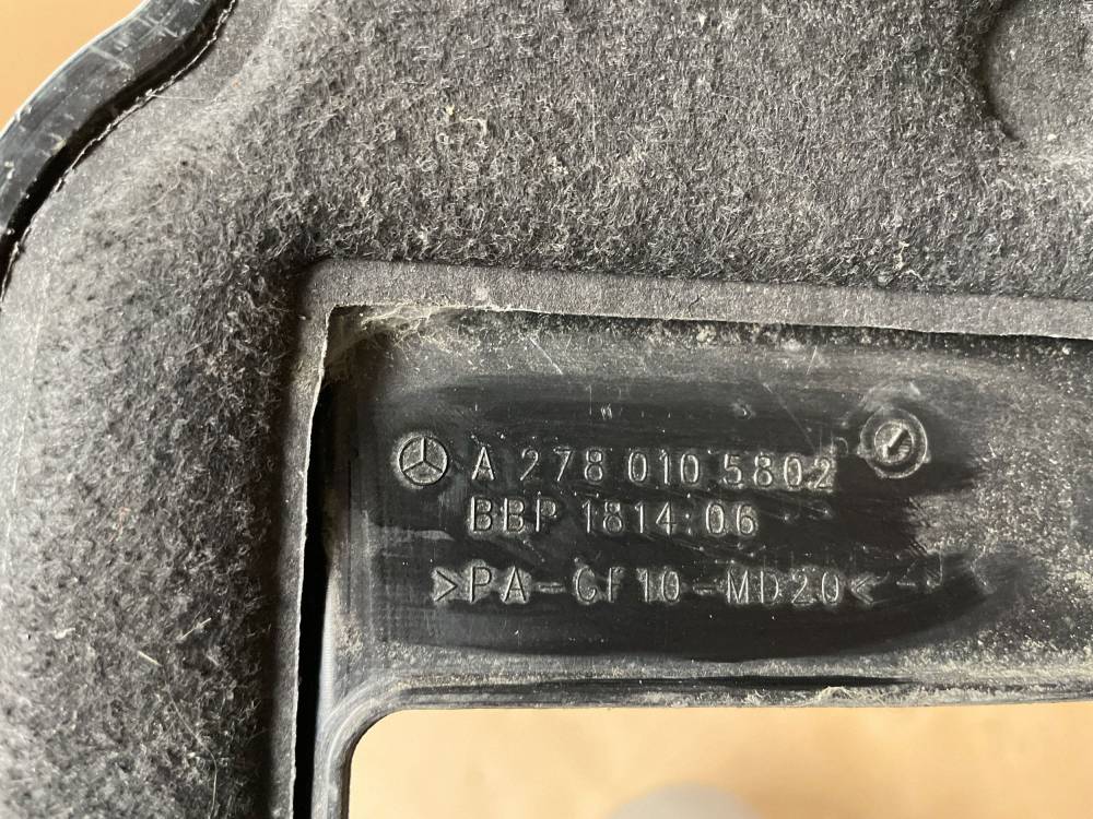 Крышка двигателя Mercedes E-class, AMG E 2018 A2780105802 — изображение 3