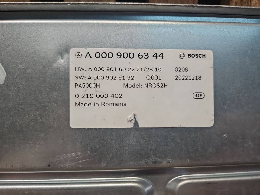 Компьютер парковки Mercedes EQS V297 2021 A0009006344 — изображение 3