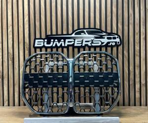 Решетка BMW Series 4 G22 G23 G24 G26 2020 5113192976 5A55DB9 5A55DB7