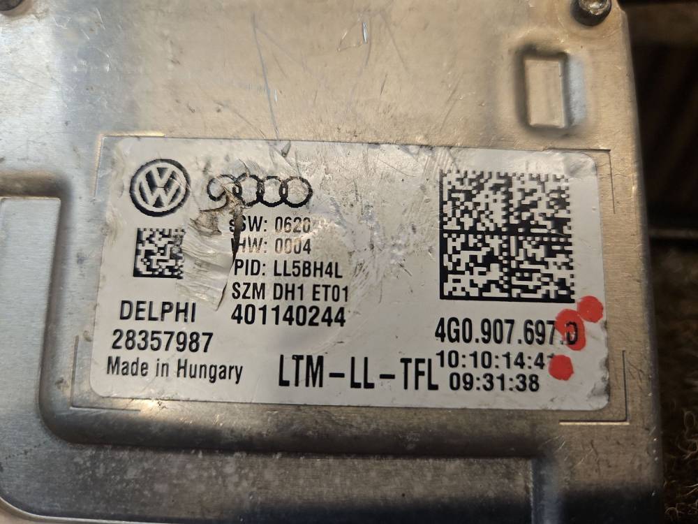 Баласт Xenon Audi A4, S4 B8 8K 2015 4G0907697D — изображение 2
