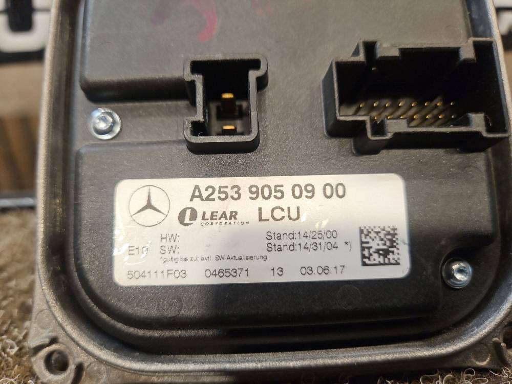 Баласт Xenon Mercedes GLC-class GLC C253 2016 A2539050900 — изображение 2