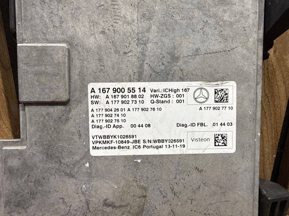 Приборная панель Mercedes GLE-class GLE W167 2019 A1679018802