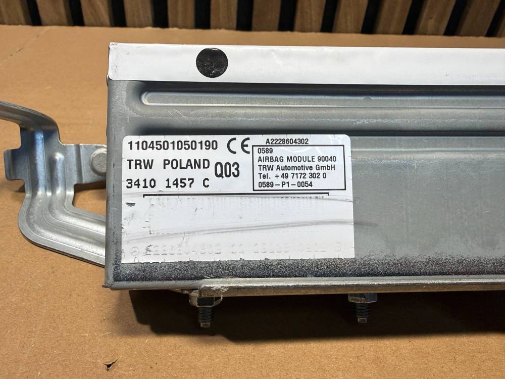 Подушка Mercedes S-class, AMG S 2015 A2228604302 34101457C 1104501050190