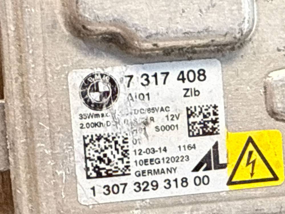 Баласт Xenon BMW X3 F25 2012 7317408 — изображение 3